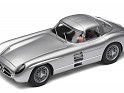 1:32 - Scalextric - Mercedes-Benz - 300 SLR Coupé - Silver - Street - 0